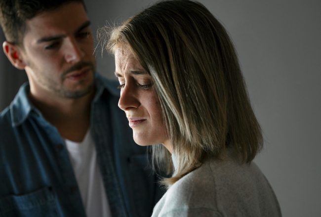 domestic-violence-FP Man and woman arguing illustrate blog "What Is the Definition of Domestic Violence in California?"