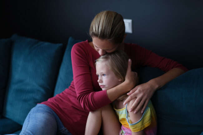 abusers use children to maintain control in stressful family situation