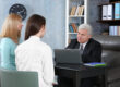 Advocate providing confidential domestic violence support in a private setting