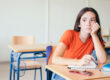 Teen experiencing domestic violence struggles with academic performance at school