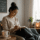 Survivor practicing self-care recovery in a calm safe space